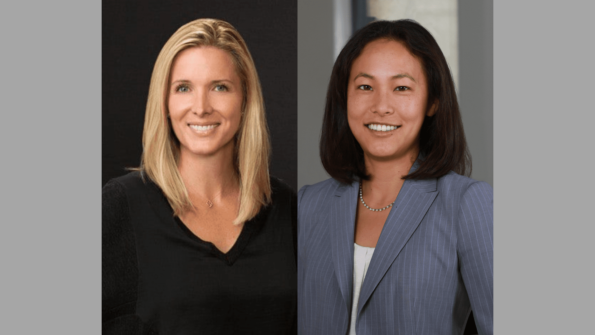 This photo displays headshots of Kelly Matayoshi and Rachel Proffitt.